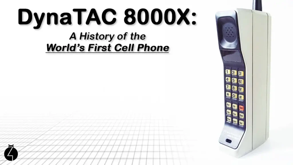 Motorola 8000X, The first ever mobile phone.