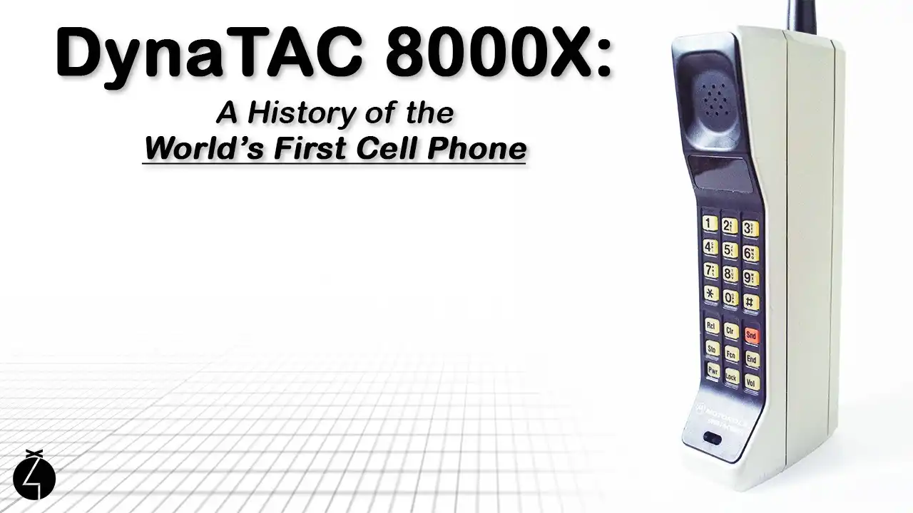 Motorola 8000X, The first ever mobile phone.