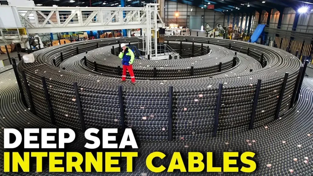 How The Internet Travels Under the Sea!