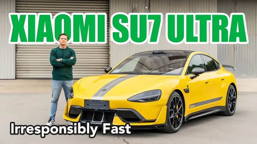The Xiaomi SU7 Ultra will END European cars forever