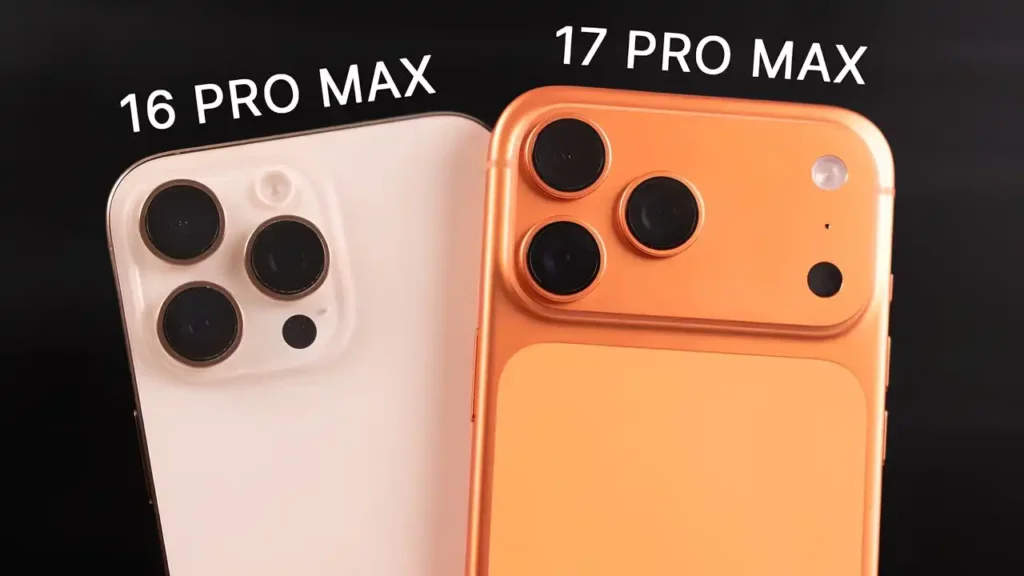 iphone 16 promax vs Iphone 17 promax review