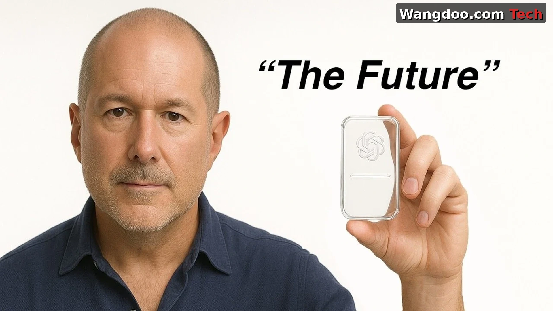 OpenAI and Jony Ive’s upcoming AI device concept showing minimalist hardware design ahead of the 2027 launch.
