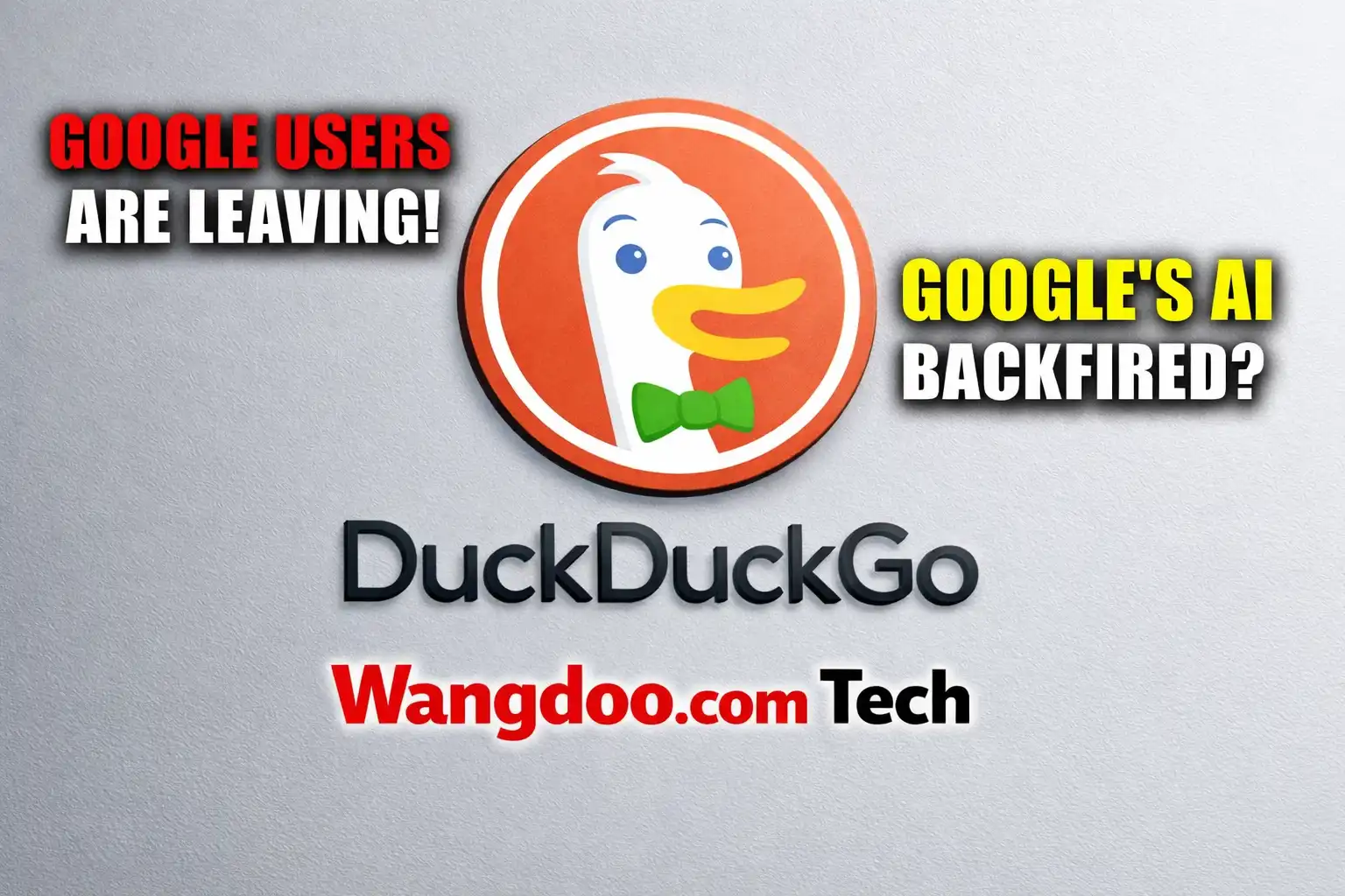 DuckDuck Vs Google Search