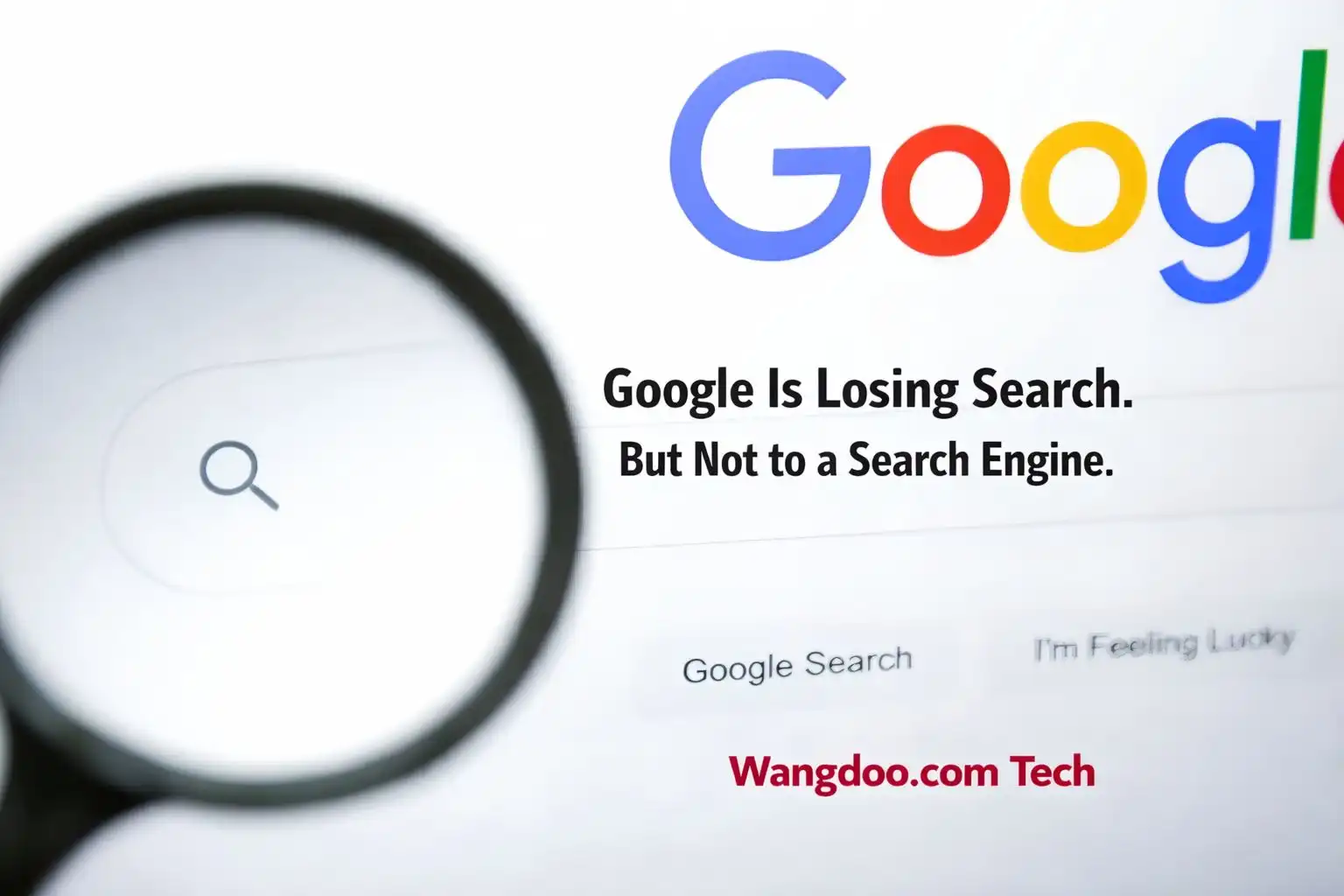 Google Is Losing Search. But Not to a Search Engine.