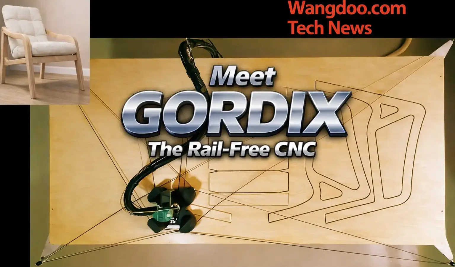Gordix Rail free CNC machine