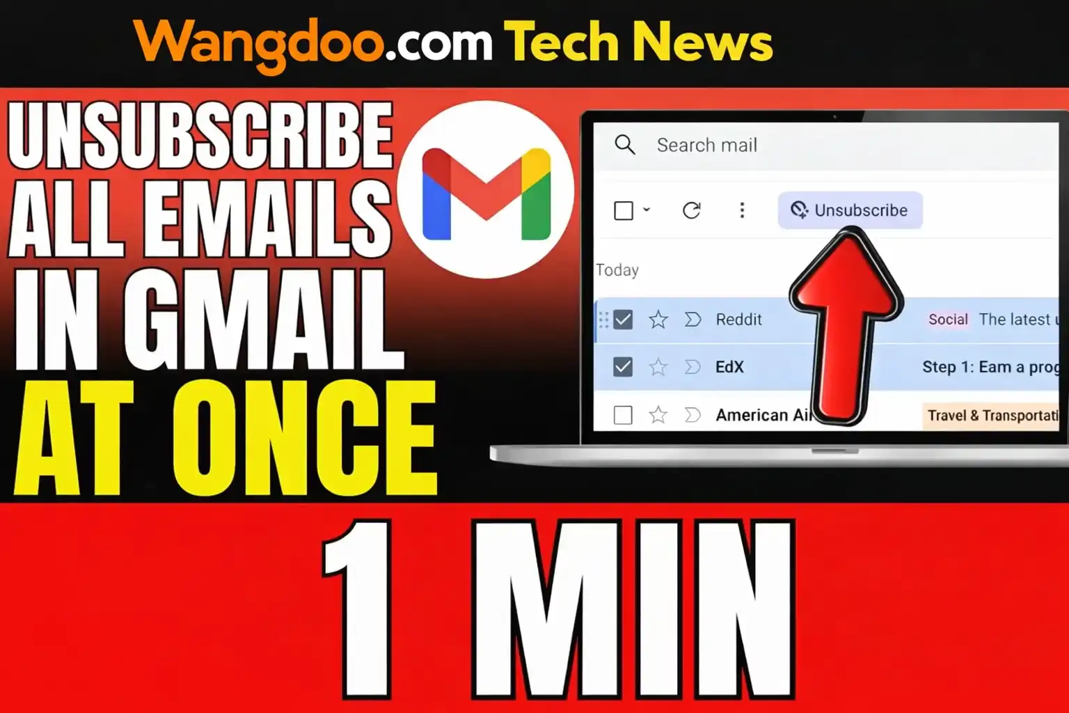 How to unsubscribe from emails in one minute