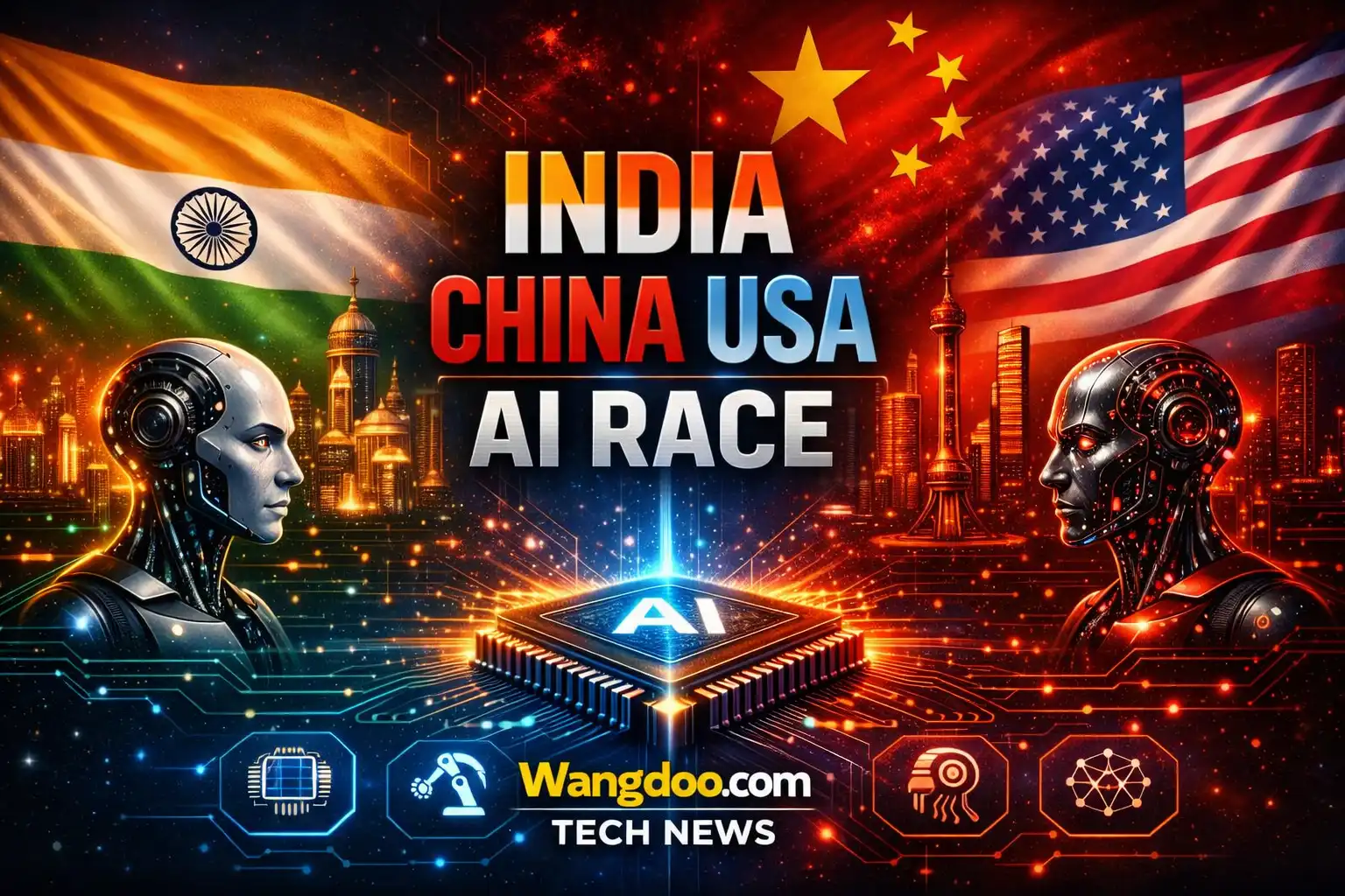 India China Usa AI race