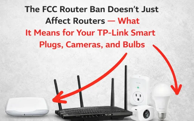 TPLINK banned from USa