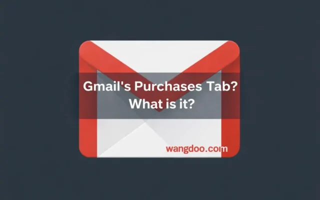 What is Gmails Purchases TAB