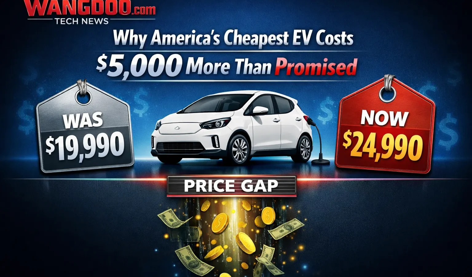 Why America's Cheapest EV Costs $5,000 More Than Promised