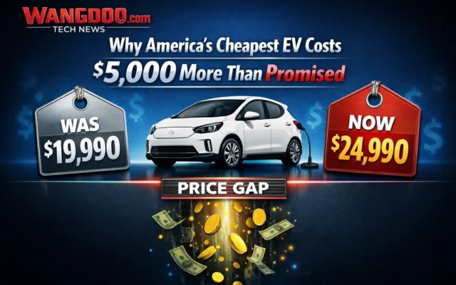 Why America's Cheapest EV Costs $5,000 More Than Promised