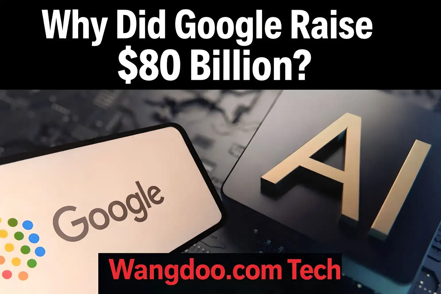 Why did google raise 80 billion in June 2026