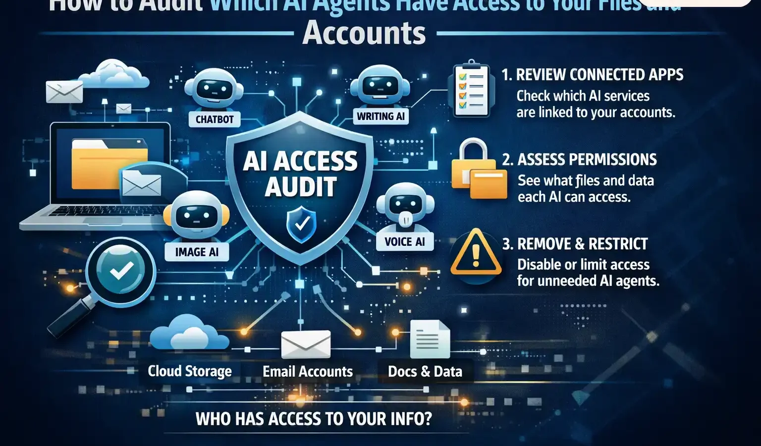 How to Audit Which AI Agents Have Access to Your Files and Accounts