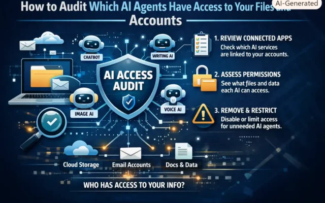 How to Audit Which AI Agents Have Access to Your Files and Accounts