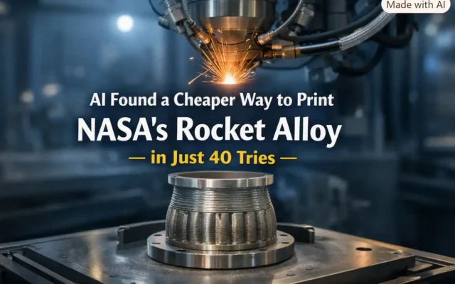 AI Found a Cheaper Way to Print NASA's Rocket Alloy