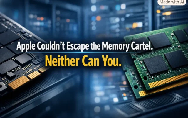 Apple Couldn't Escape the Memory Cartel