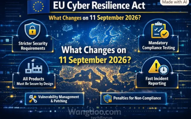 EU Cyber Resilience Act What Changes on 11 September 2026
