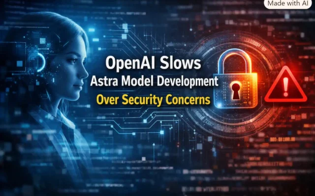 Open Ai slows Down Astra